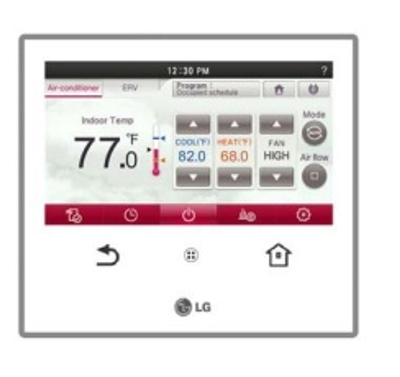 LG Easy Operation System (Touch Screen & Remote Control)